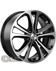 Литой диск X-113M 7x17/5x114.3 D67.1 ET35, Черные X-trike
