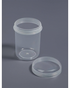 Органайзер для хранения мелочей, 12 баночек, 18.5×14×5 см, прозрачный Арт узор