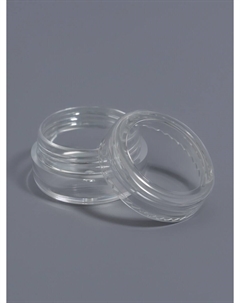 Органайзер для хранения мелочей, 12 баночек, 4.5, мл, 12.5×9.5×2 см, прозрачный Арт узор