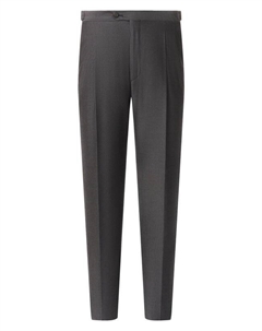 Брюки из шерсти и хлопка Corneliani