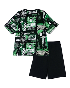 Комплект трикотажный для мальчиков: фуфайка (футболка), шорты Playtoday tween