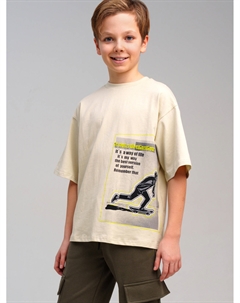 Фуфайка трикотажная для мальчиков (футболка) Playtoday tween