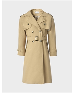 Тренч с поясом, бежевый Ermanno scervino