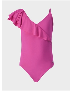 Купальник с воланом, фуксия Monnalisa