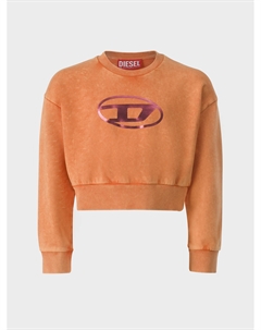 Свитшот укороченный с лого Diesel