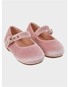 Туфли бархатные, розовые Age of innocence