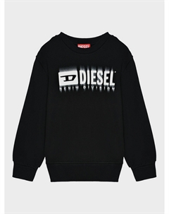 Свитшот с лого, черный Diesel