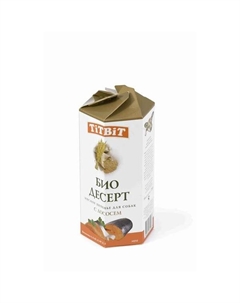 Лакомство для собак Печенье с лососем стандарт 0,35 кг Titbit