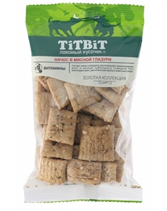 Лакомство для собак Начос в мясной глазури 0,13 кг Titbit