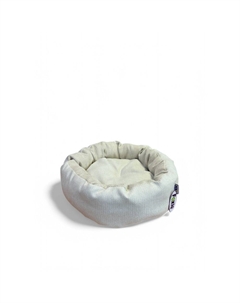 Лежак для животных Original round 51х51х15см круглый белый Foxie