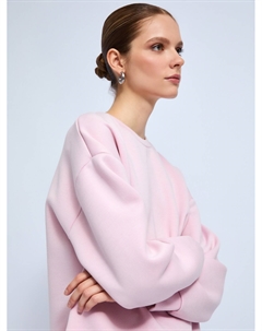 Свитшот однотонный без принта Zolla