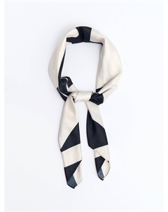 Атласный платок с рисунком Zolla