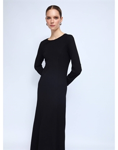 Платье миди с длинным рукавом Zolla