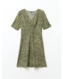 Платье длины мини с вырезом и принтом Zolla