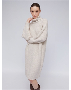 Вязаное платье-свитер длины миди с горлом Zolla