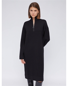 Трикотажное платье-свитер с высоким горлом на молнии Zolla