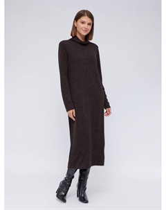 Трикотажное платье-свитер длины миди с горлом Zolla