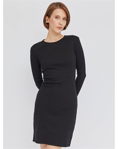 Трикотажное платье с длинным рукавом Zolla