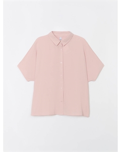 Рубашка из вискозы с коротким рукавом Zolla