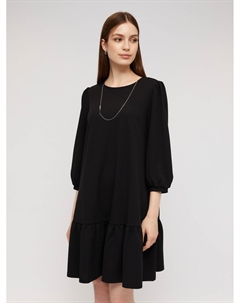 Платье А-силуэта длины мини с цепочкой Zolla