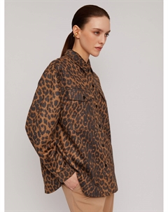 Верхняя рубашка с леопардовым принтом Zolla