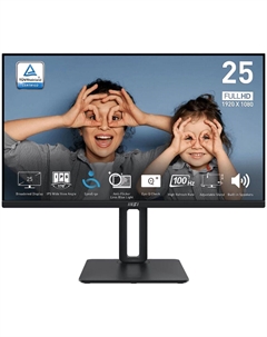 Монитор 25" PRO MP251P IPS 1920x1080 4ms HDMI, VGA Msi