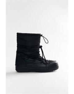 Ботинки-дутики утепленные с декоративной шнуровкой Befree