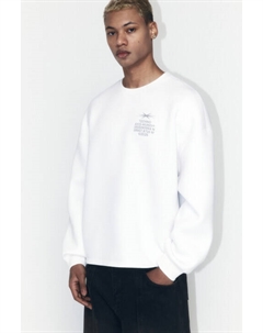 Свитшот из неопрена с принтом-надписью Befree