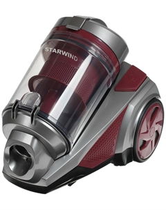 Пылесос напольный Starwind SCV2520 красный/серый