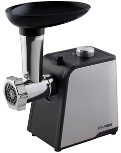 Мясорубка Hyundai HY-MG2214, 1800 Вт, серебристый/черный