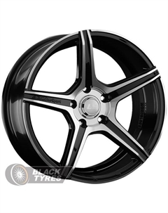 Литой диск 892 8x17/5x114.3 D73.1 ET35, Черные Ls wheels