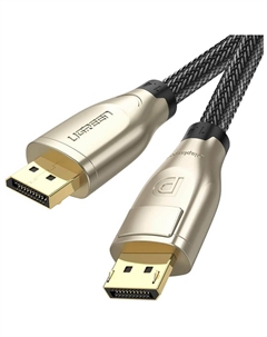 Кабель для компьютера Ugreen 60844 DisplayPort-DisplayPort 8K 3 м, золотистый
