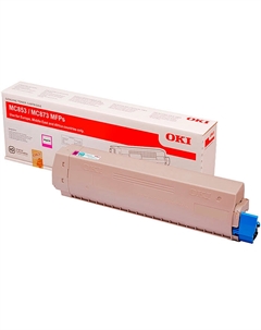 Картридж лазерный OKI 45862850/45862850, пурпурный, 7300 страниц, оригинальный для OKI MC853/873 Oki