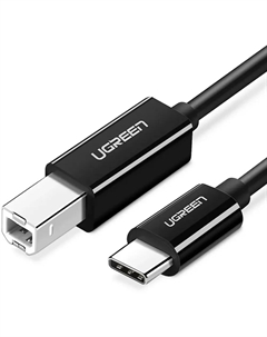 Кабель USB Type-C(M)-USB(Bm), 2 м, черный, UGREEN US370 (45106) Ugreen
