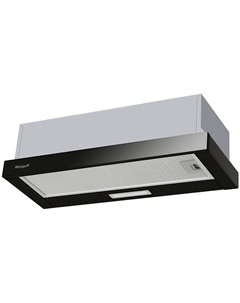 Встраиваемая вытяжка WEISSGAUFF TEL 06 2M BL, серебристый/черный (TEL 06 2M BL) Weissgauff
