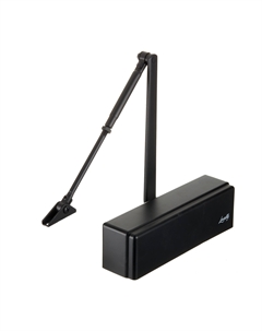 Доводчик дверной (80-120 кг) черный Lavelly