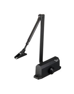 Доводчик дверной (15-25 кг) черный Corsa deco