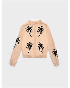 Кардиган с принтом "пальмы" No21