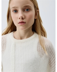 Джемпер с содержанием шерсти для девочек Sela