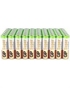 AA Батарейка GP Super 15A50/10HR-2CRVS60, 60 шт. Gp