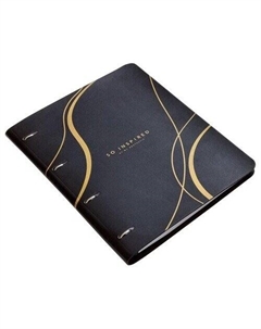 Тетрадь общая,, 240х310 мм, 120 л., клетка, кольцевой механизм Infolio study