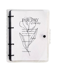 Тетрадь общая, Study, 173х212 мм, 120 л., клетка, кольцевой механизм, пластик Infolio