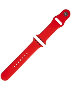 Ремешок силиконовый Red Line для Apple Watch - 38/40 mm (S3/S4/S5/SE/S6), красный Red line