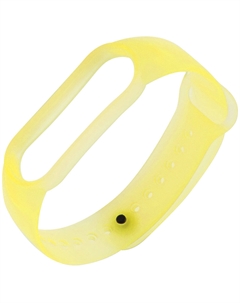 Ремешок силиконовый Red Line для фитнес-браслета Xiaomi Mi Band 5/ Mi Smart Band 6, желтый Red line