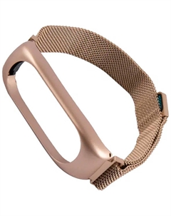 Ремешок миланская петля Red Line металлический для Xiaomi Mi Band 5/6, античное золото Red line