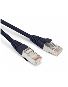 Патч-корд FTP кат.5e, 0.5 м, RJ45-RJ45, синий, экранированный, LSZH, (PC-LPM-STP-RJ45-RJ45-C5e-0.5M-LSZH-BL) Hyperline