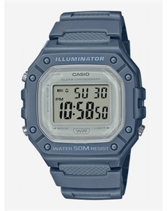Наручные часы W-218HC-2A, Голубой Casio