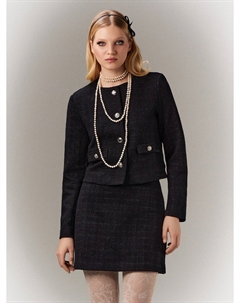 Жакет женский укороченный черный Mark formelle