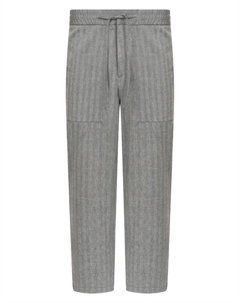 Брюки из хлопка и льна Iceberg