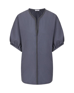 Хлопковая блузка Brunello cucinelli